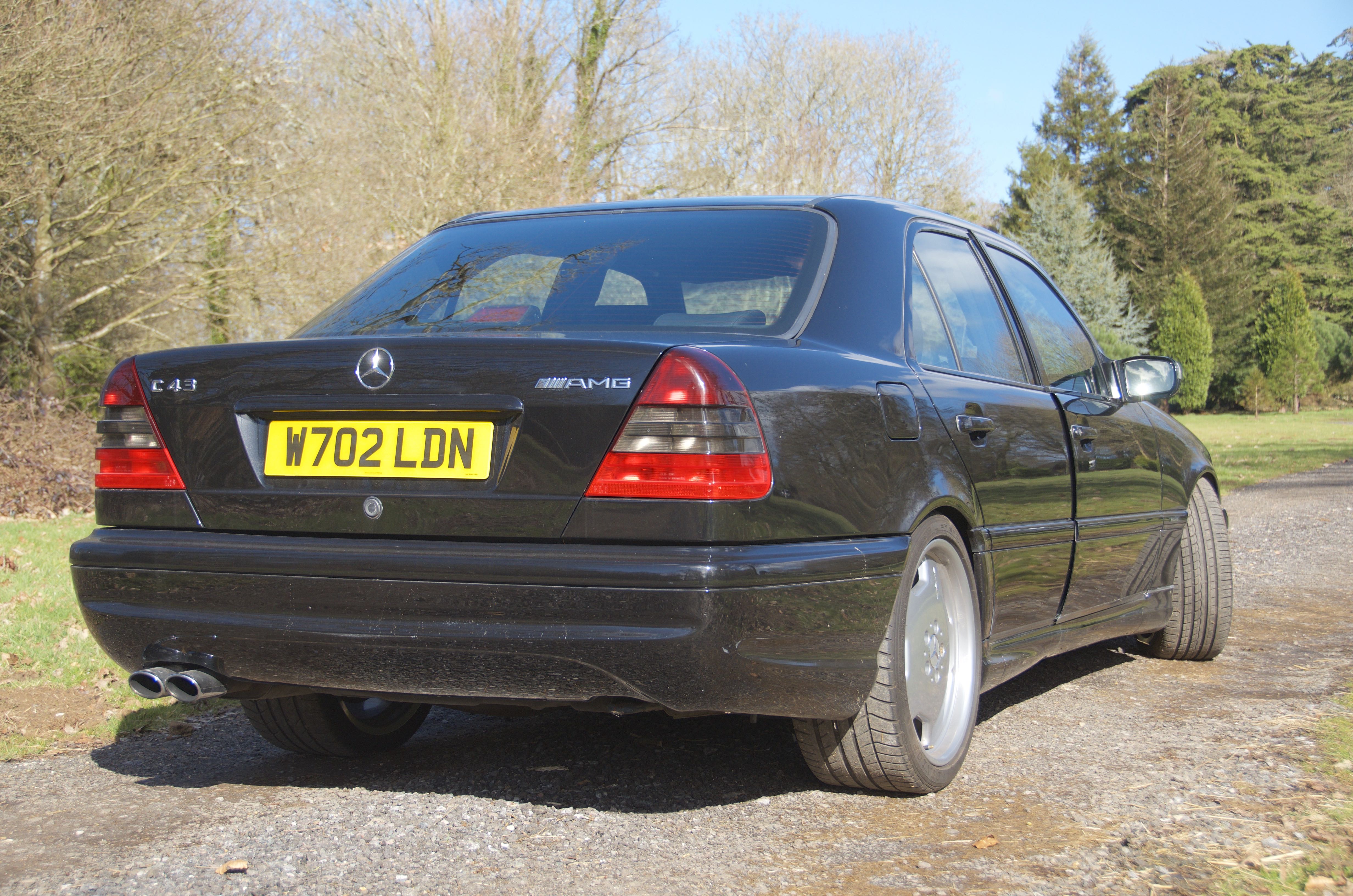 Mercedes C43 AMG Rear View