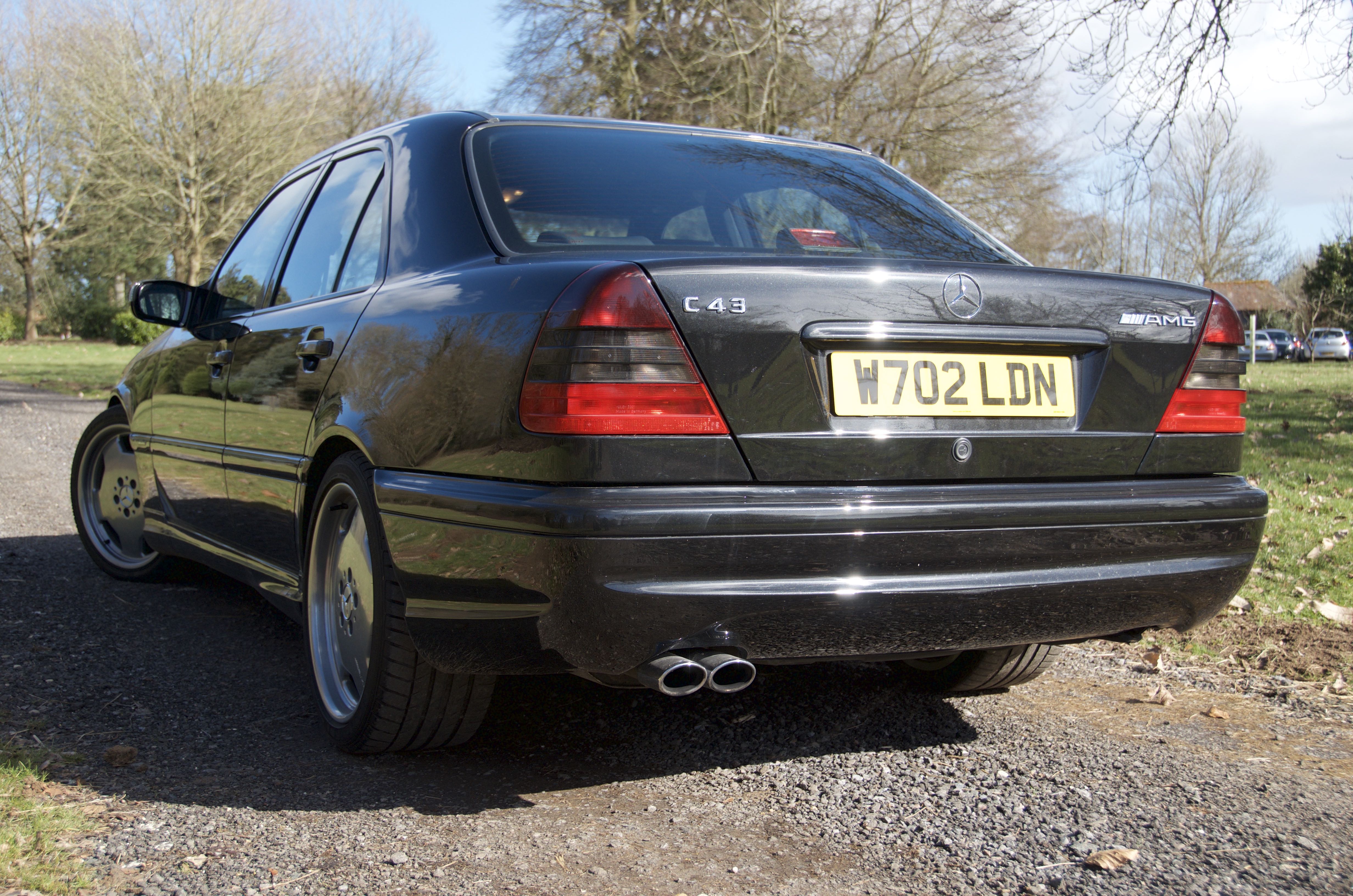 Mercedes C43 AMG Rear View Left