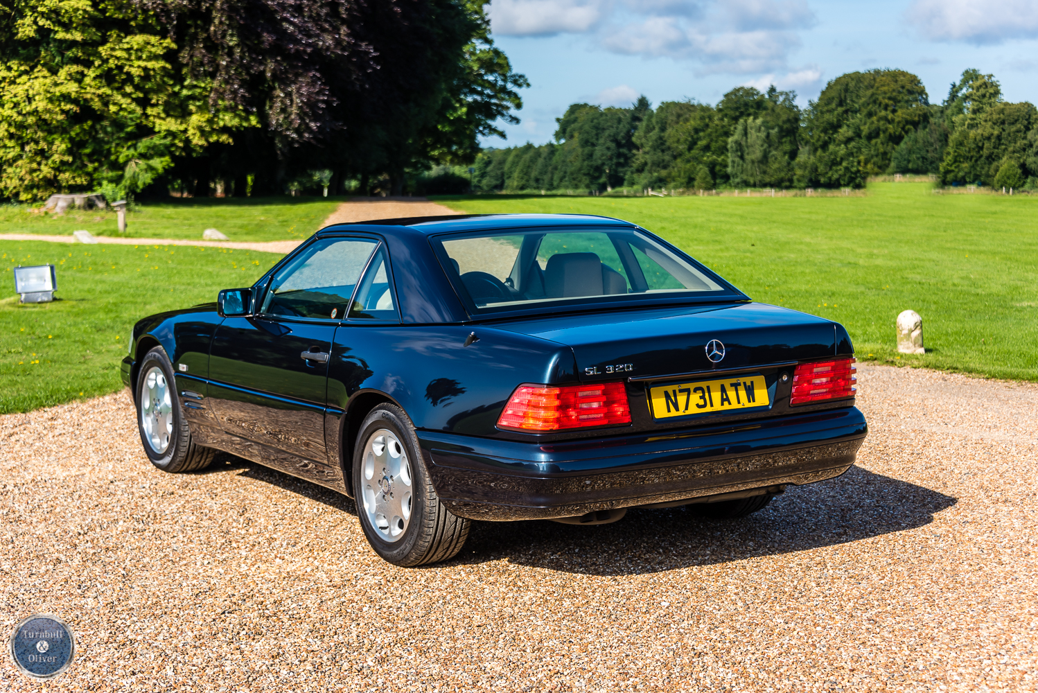 1995 Mercedes-Benz SL320 Black Green