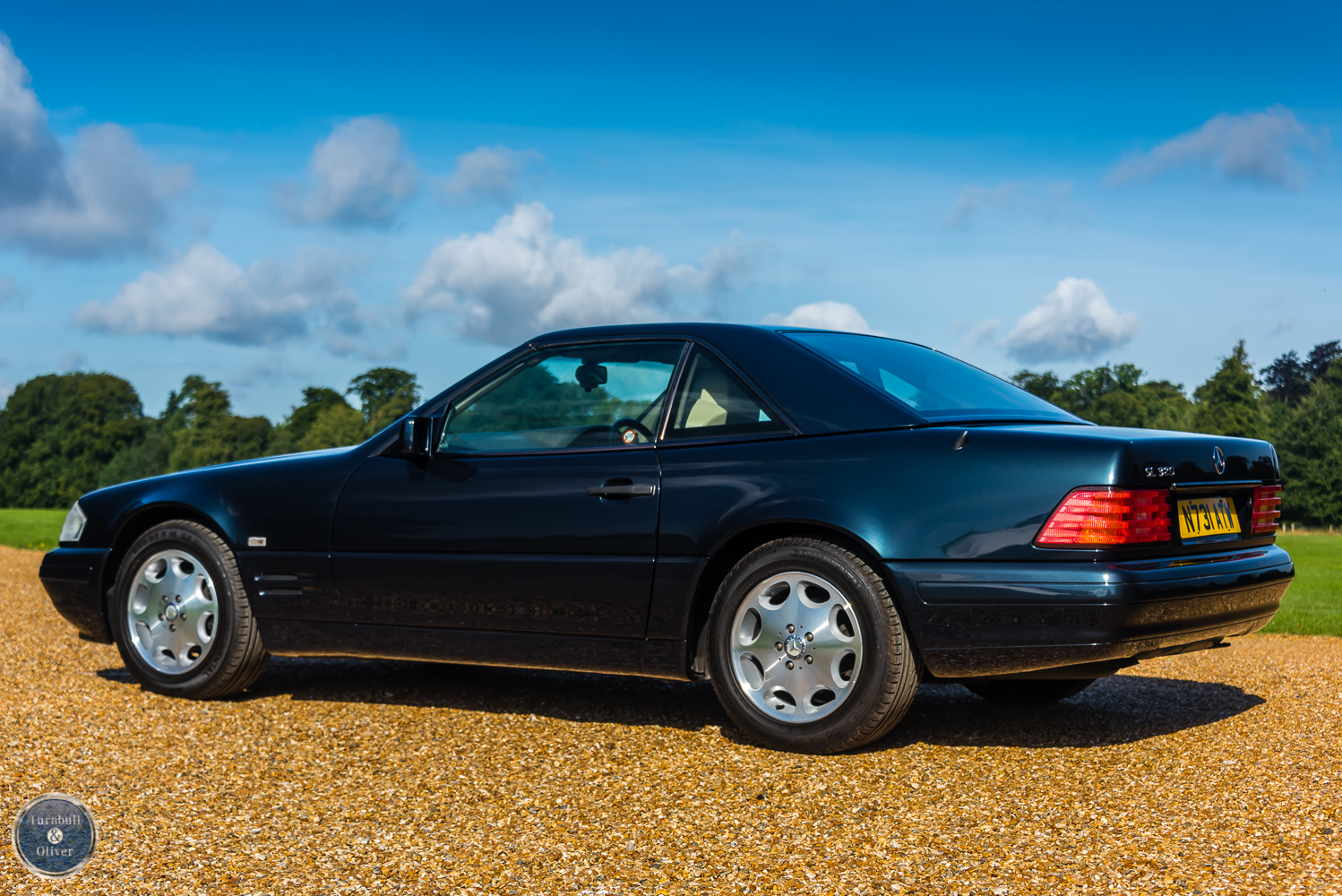 1995 Mercedes-Benz SL320 Black Green