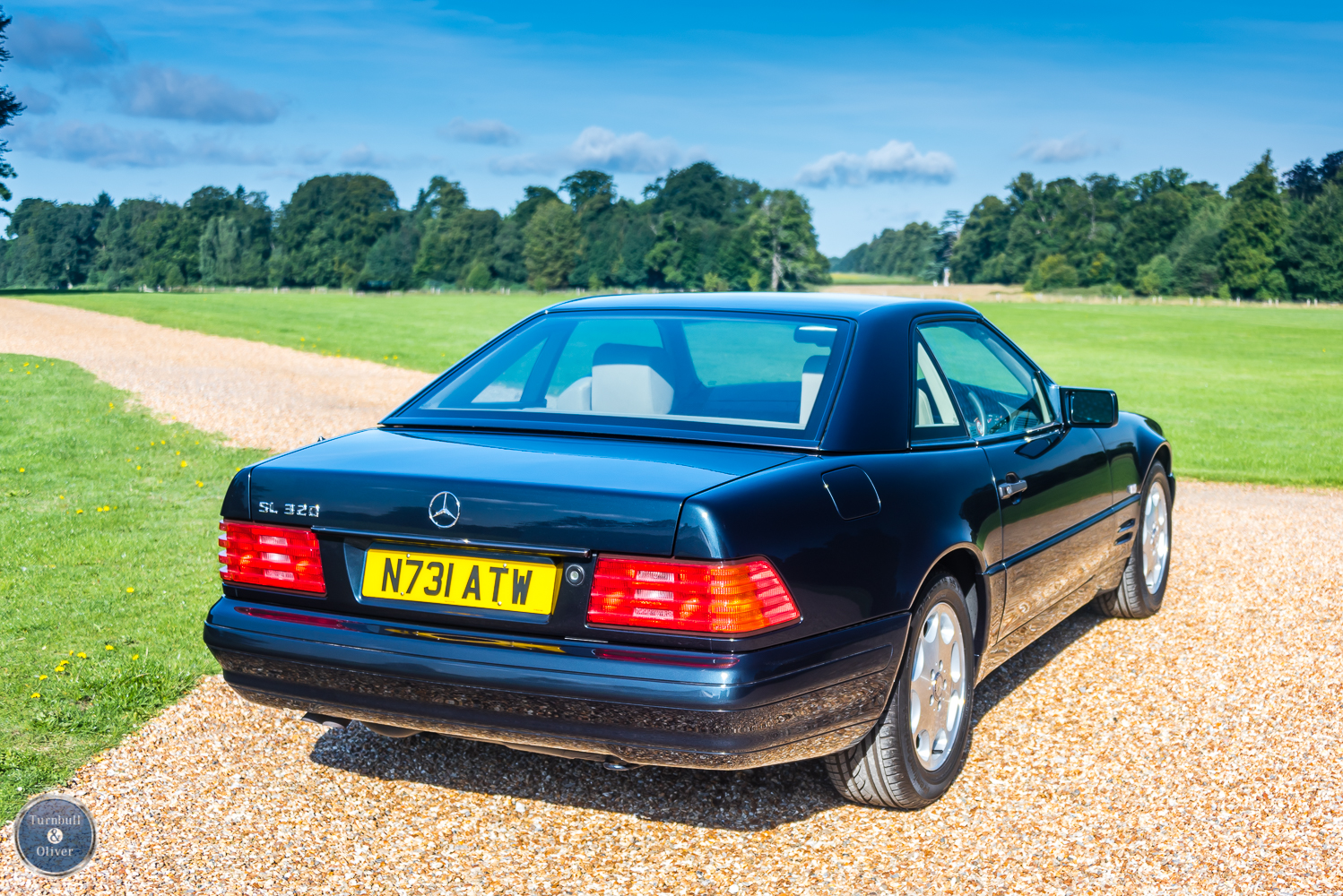 1995 Mercedes-Benz SL320 Black Green