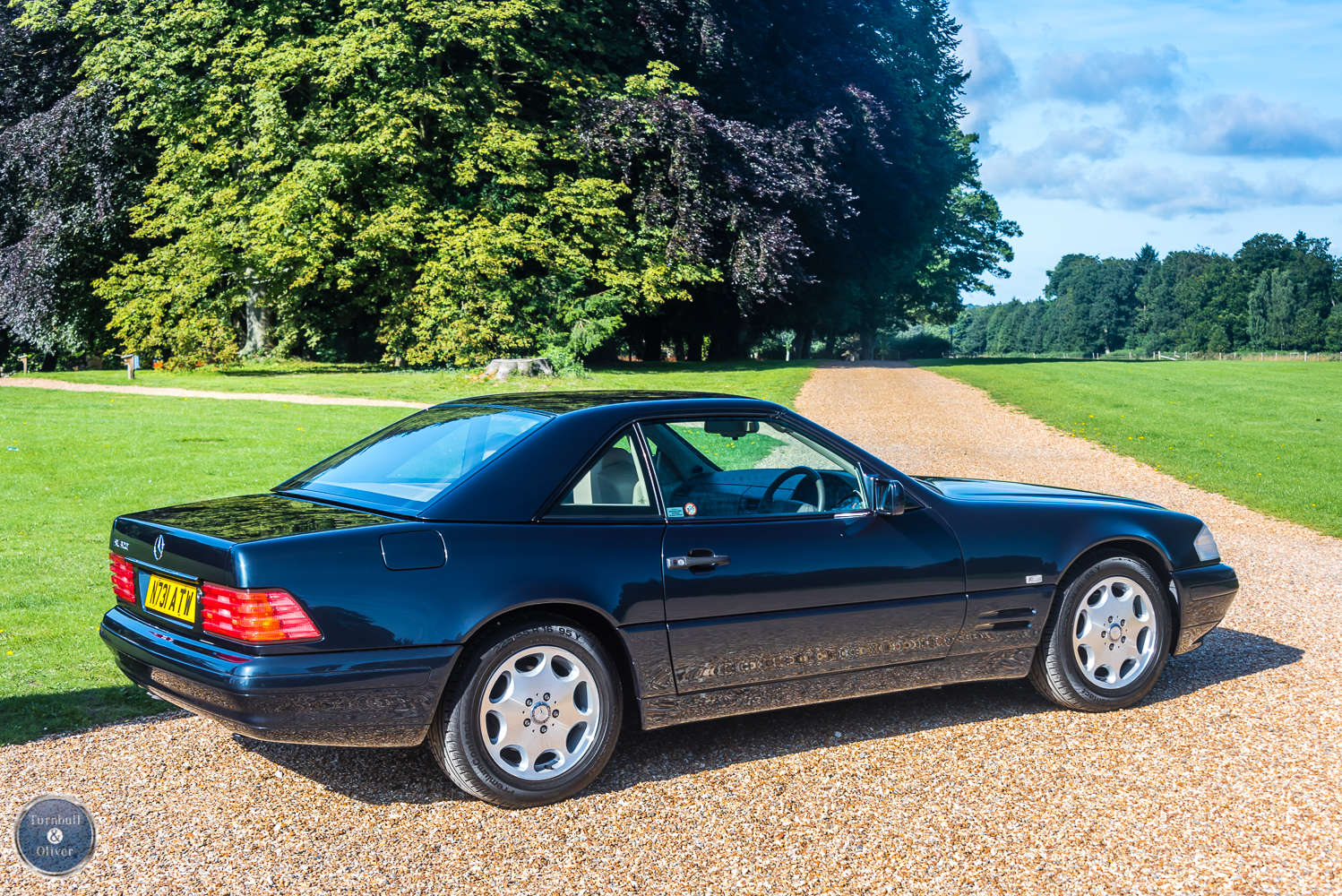 1995 Mercedes-Benz SL320 Black Green